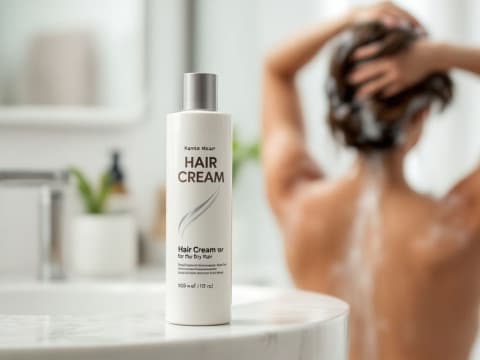 كريم للشعر الجاف