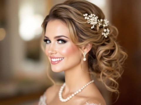 تسريحات شعر للمناسبات