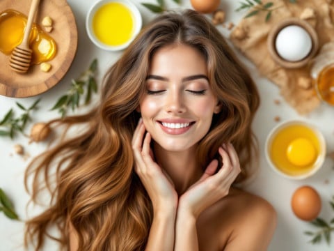 وصفات للشعر الطبيعي