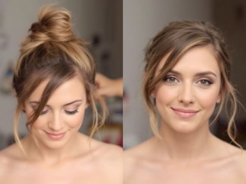 تسريحات شعر بسيطة