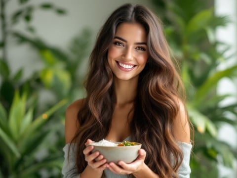 العناية بالشعر في المنزل