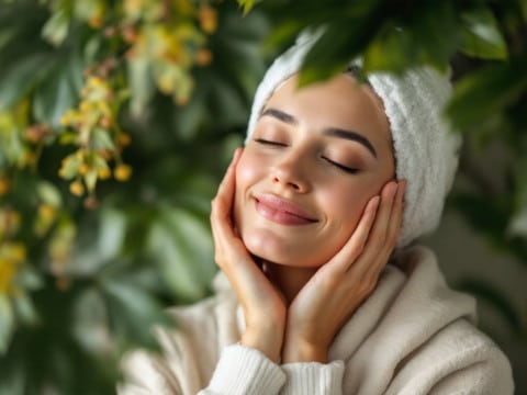 منظف وجه عضوي للبشرة الحساسة