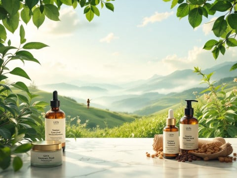 مستحضرات العناية بالبشرة العضوية المصنوعة يدويًا