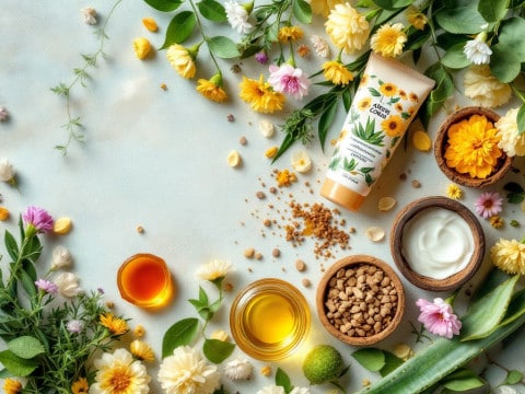 أفضل المكونات العضوية للعناية بالبشرة
