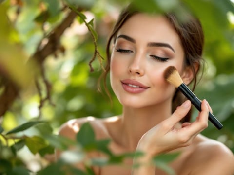 منتجات مكياج عضوية