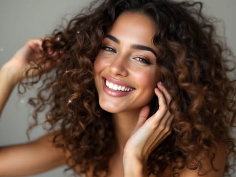 كريم للعناية بالشعر المجعد