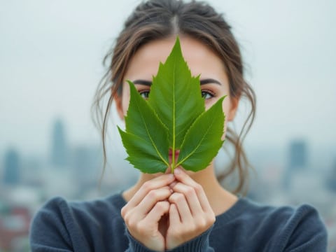 تأثير التلوث على صحة البشرة