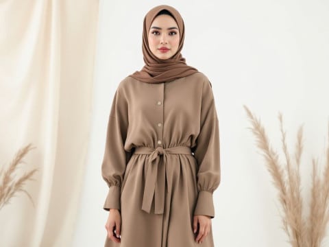 أفكار موضة بسيطة للحجاب