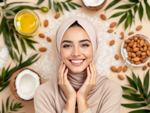 علاجات بسيطة لصحة فروة الرأس تحت الحجاب