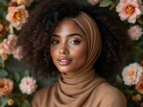 علاجات سهلة للعناية بالشعر تحت الحجاب