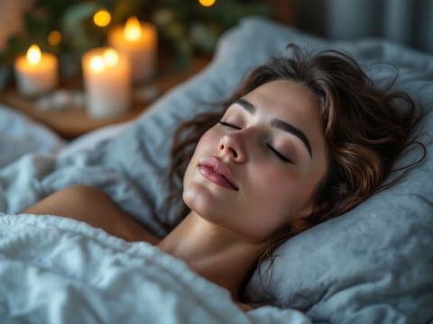 تأثير النوم على صحة البشرة