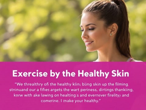 تأثير التمارين الرياضية على صحة البشرة