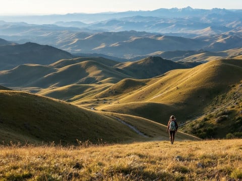 توازن المشي على التلال