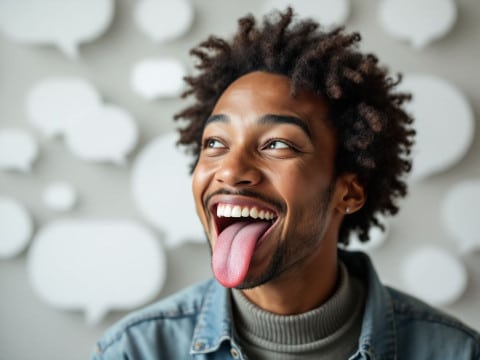 دليل تمارين اللسان