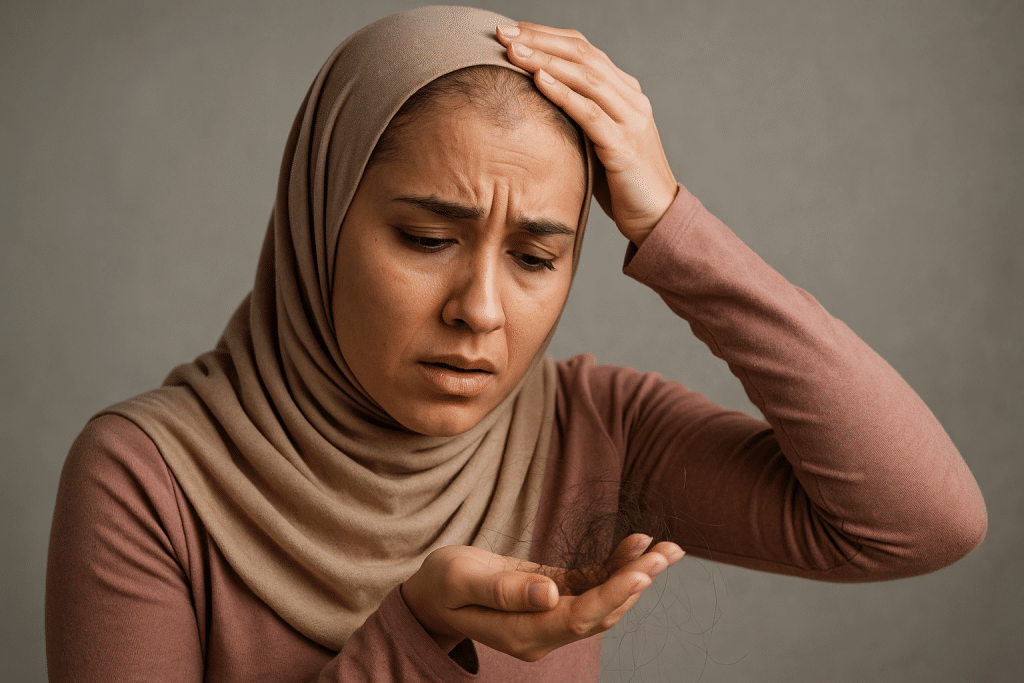 لماذا يتأثر الشعر سلباً تحت الحجاب؟