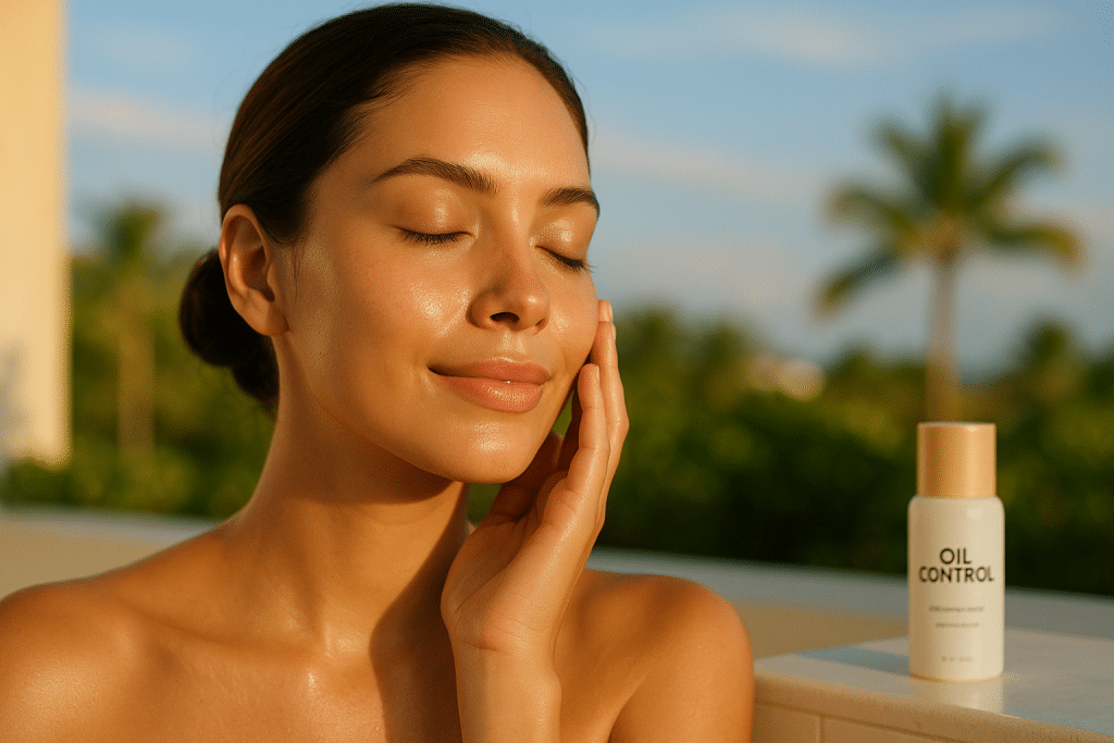 10 خطوات فعالة للتعامل مع البشرة الدهنية في الصيف: روتين مثالي للترطيب