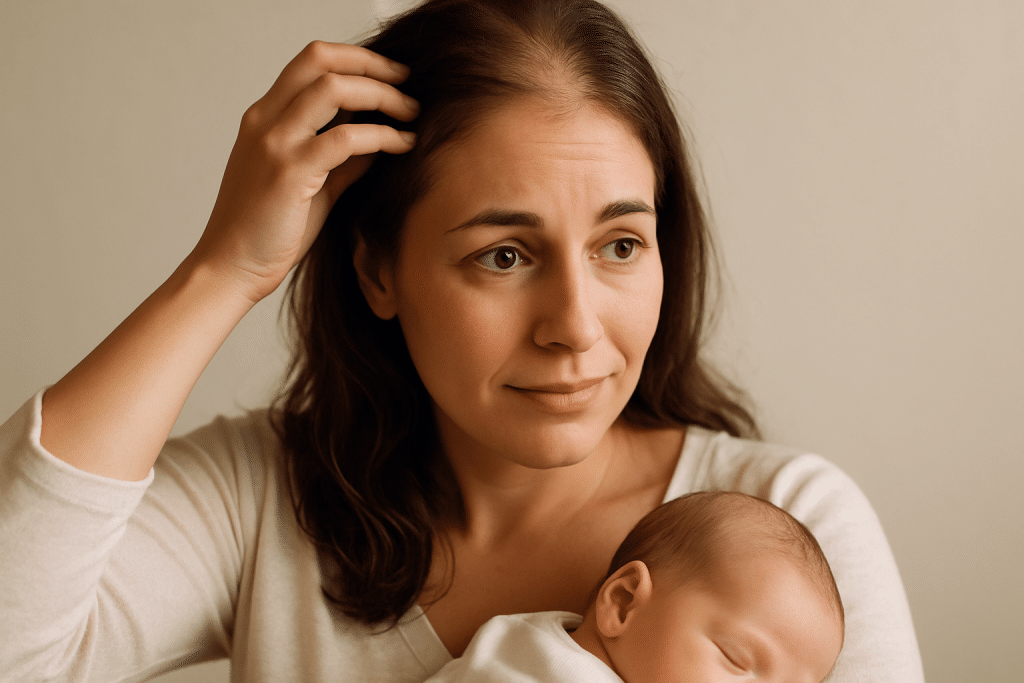 5 طرق مثبتة لعلاج تساقط الشعر بعد الولادة: الحل النهائي لاستعادة كثافة شعرك
