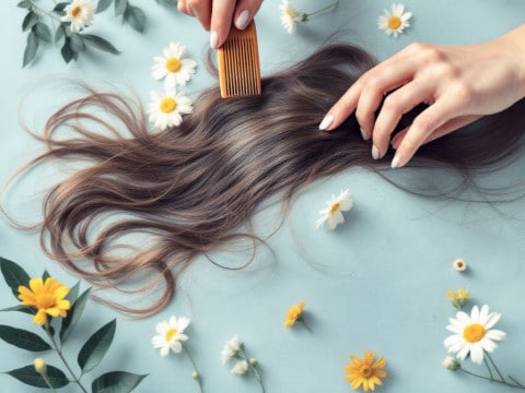 تساقط الشعر الطبيعي