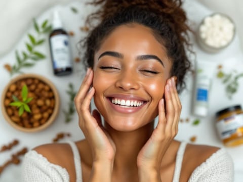 شكل البشرة الدهنية