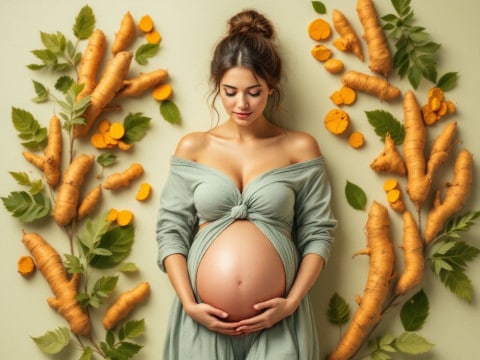 هل الكركم مضر للحامل