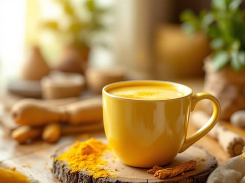 الحليب والكركم