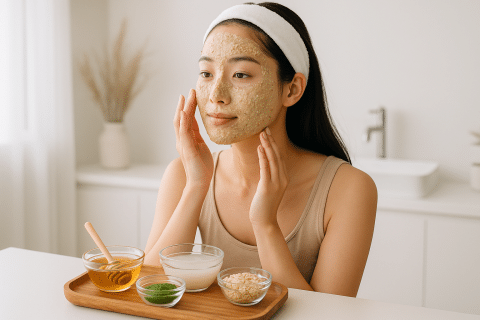 أقنعة الوجه الكورية الطبيعية: 7 وصفات منزلية مذهلة وفعالة