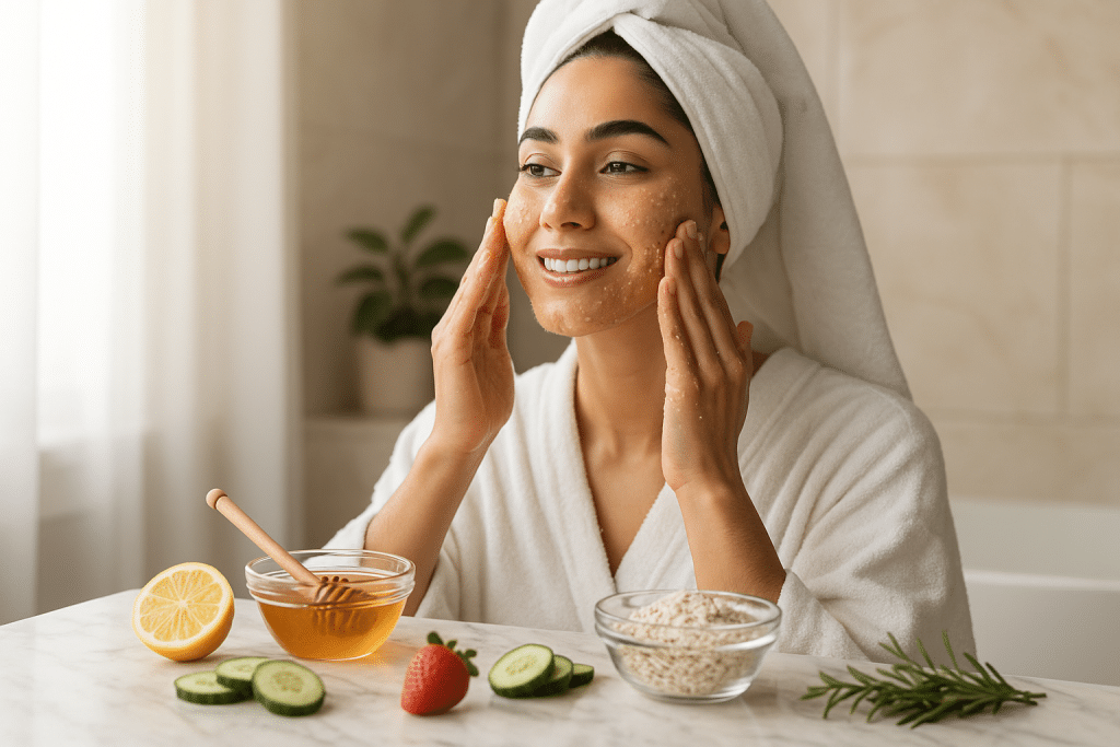 الغسول الطبيعي: 15 وصفة مذهلة تعمليها في البيت لبشرة مثالية مضمونة