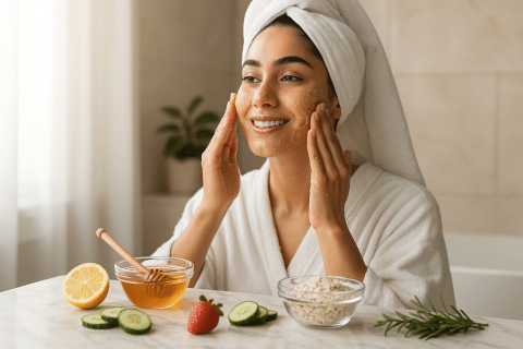 الغسول الطبيعي: 15 وصفة مذهلة تعمليها في البيت لبشرة مثالية مضمونة