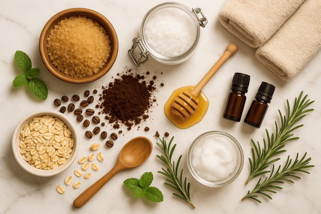 5 طرق اعملي سكراب طبيعي في البيت ينعم الجسم من أول استخدام - سر مذهل!